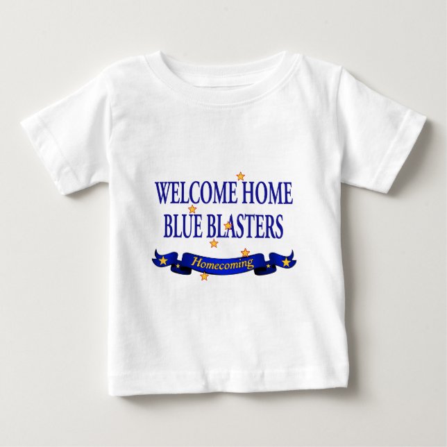 T-shirt Pour Bébé Welcome Home Blue Blasters (Devant)
