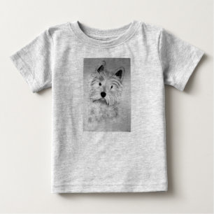 T-shirt Pour Bébé West Highland White Terrier