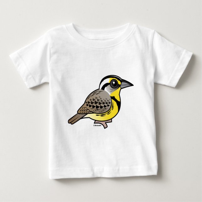 T-shirt Pour Bébé Western Meadowlark (Devant)