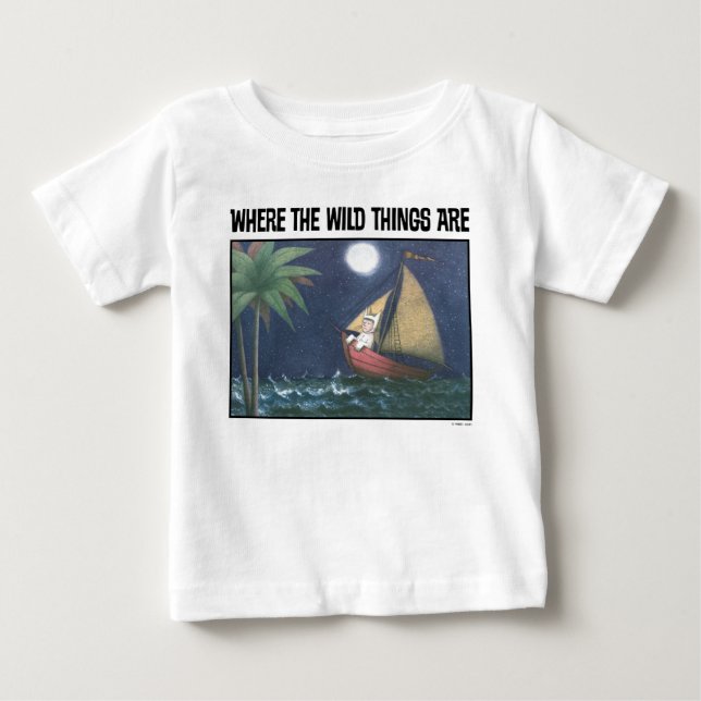 T-shirt Pour Bébé Where The Wild Things Are | Scène 2 (Devant)
