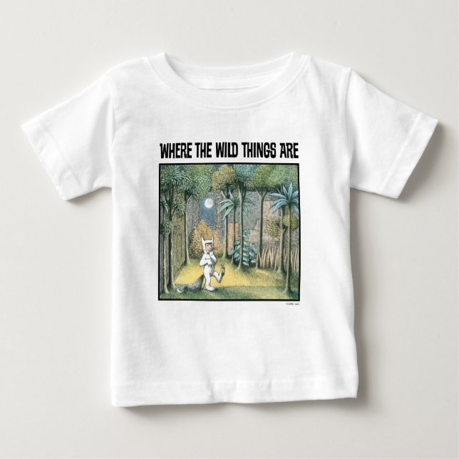 T-shirt Pour Bébé Where The Wild Things Are | Scène 4 (Devant)