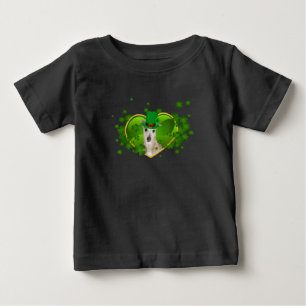 T-shirt Pour Bébé Whippet irlandais mignon St Patrick Day Cadeaux Am