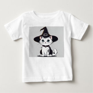 T-shirt Pour Bébé Whiskers éffrayants : Magic Kitty Edition