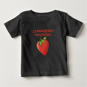 T-shirt Pour Bébé Whisperer aux fraises