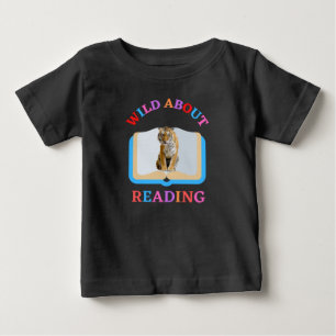 T-SHIRT POUR BÉBÉ WILD À PROPOS DE LA LECTURE