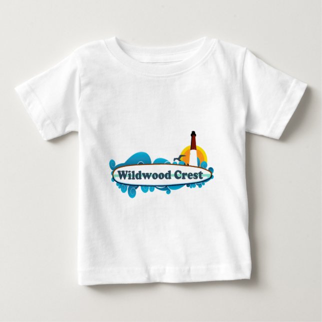 T-shirt Pour Bébé Wildwood. (Devant)