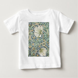 T-shirt Pour Bébé William Morris Pimpernel Fond d'écran floral