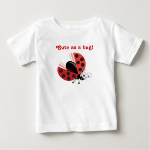 T-shirt Pour Bébé Wing-Nutz™_Ladybug_Sweet & Cute comme un bug !