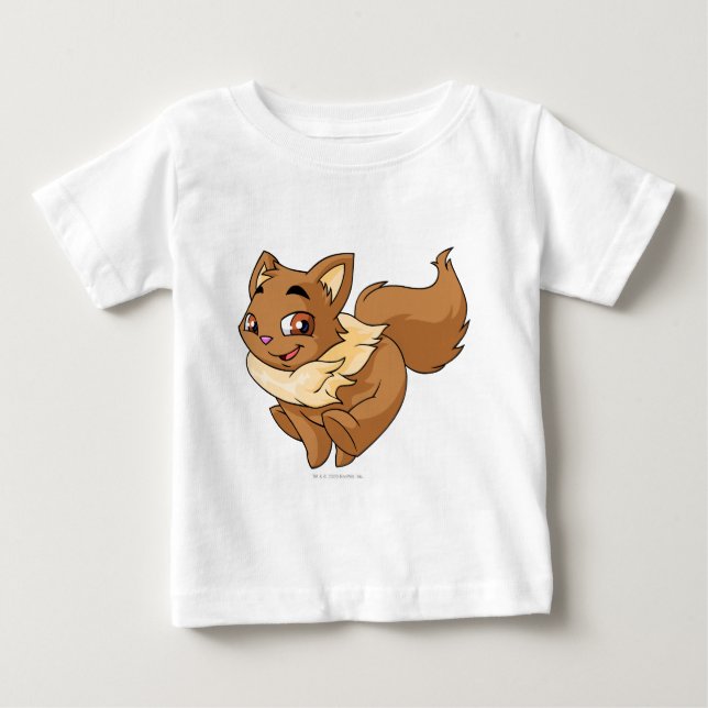 T-shirt Pour Bébé Wocky Brown (Devant)