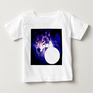 T-shirt Pour Bébé Wolf & Moon