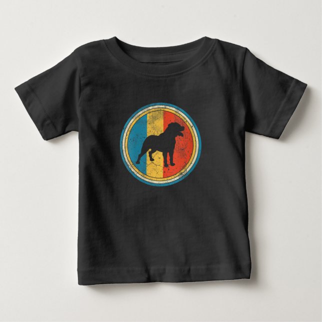 T-shirt Pour Bébé Womens Rottweiler (Devant)