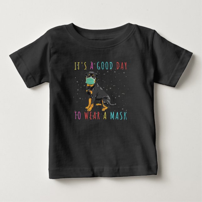 T-shirt Pour Bébé Womens Rottweiler (Devant)