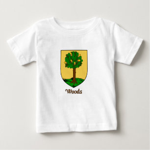 T-shirt Pour Bébé Woods Family Shield