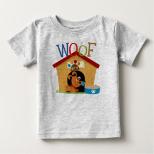 T-shirt Pour Bébé Woof Dog