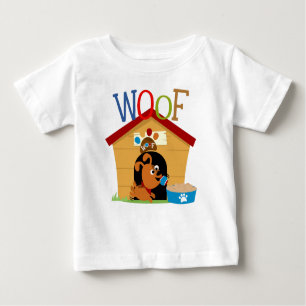 T-shirt Pour Bébé Woof Dog