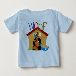 T-shirt Pour Bébé Woof Dog