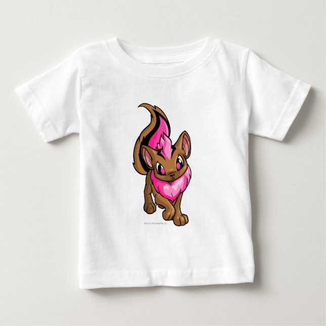 T-shirt Pour Bébé Xweetok rose (Devant)