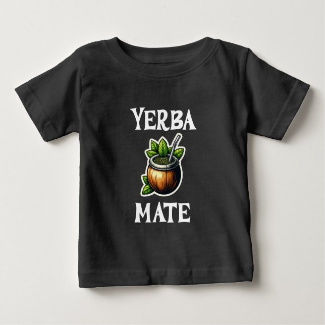 T-shirt Pour Bébé Yerba Mate (Devant)