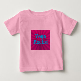 T-shirt Pour Bébé Yoga Rocks ! - Chemise de Yoga pour bébé