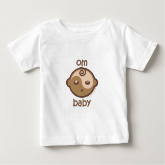 T-shirt Pour Bébé Yoga Speak Baby : Om Baby