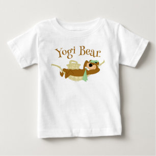 T-shirt Pour Bébé Yogi Bear Moment de repos dans un hamac de pique-n