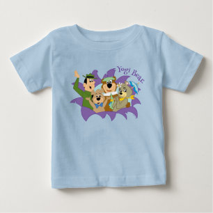 T-shirt Pour Bébé Yogi Ours et amis Surprise