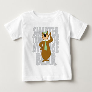 T-shirt Pour Bébé Yogi "Plus Intelligent Que L'Ours Moyen"