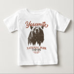 T-shirt Pour Bébé Yosemite Grizzly Bear California National Park<br><div class="desc">Prêt à vous lancer dans votre prochaine aventure en plein air? Ce t-shirt du parc national Yosemite est un choix parfait. Avec un ours noir audacieux et un paysage forestier pittoresque, cette chemise vous inspirera pour explorer et embrasser la nature. Libérez votre explorateur intérieur et ne manquez pas cette chance...</div>