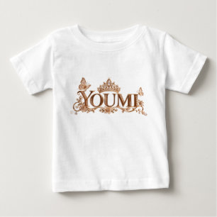 T-shirt Pour Bébé Youmi   Conception de nom de luxe élégant