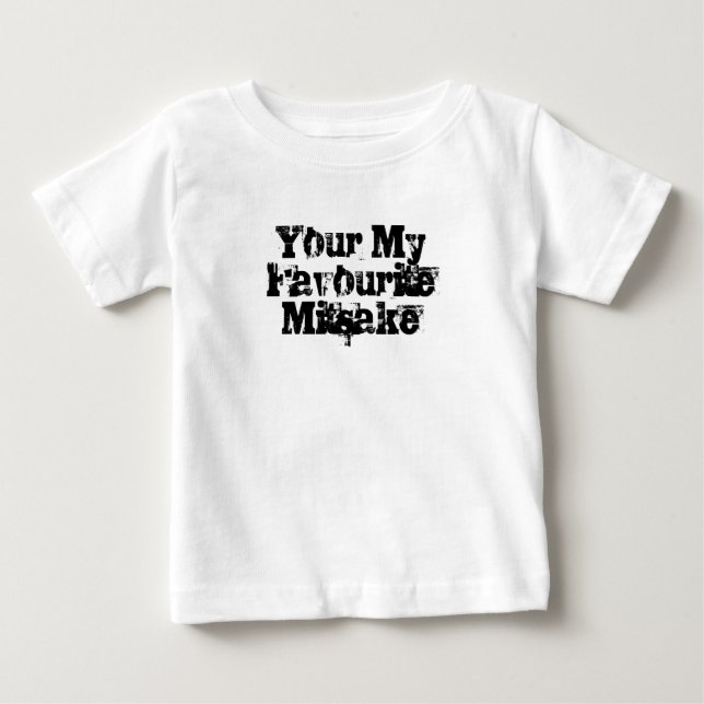 T-shirt Pour Bébé Your My Favourite Mitsake (Devant)