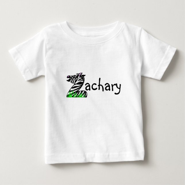 T-shirt Pour Bébé Zachary (Devant)