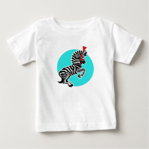 T-shirt Pour Bébé Zèbre