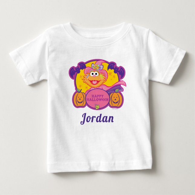 T-shirt Pour Bébé Zoé | Bonne Halloween (Devant)