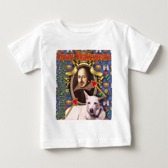 T-shirt Pour Bébé ZoeSPEAK - Certainement Shakespeare (Devant)