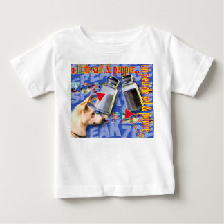 T-shirt Pour Bébé ZoeSPEAK - un peu de sel et poivre...