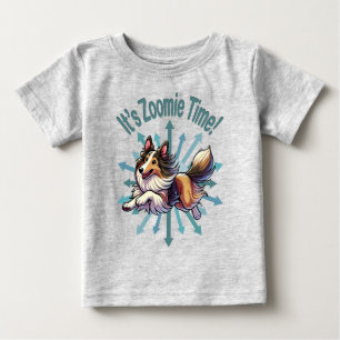 T-shirt Pour Bébé Zoomie Time Collie