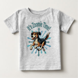 T-shirt Pour Bébé Zoomie Time Medium Mutt