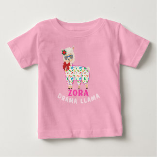 T-shirt Pour Bébé Zora Drama Llama