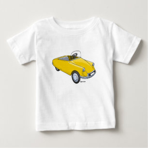 T-shirt pour bébés avec image Véhicule en escalier