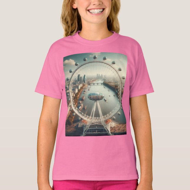 T-shirt pour belles filles (Devant)