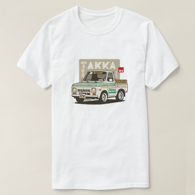 T-shirt pour camion de ramassage Kei-car (Design devant)