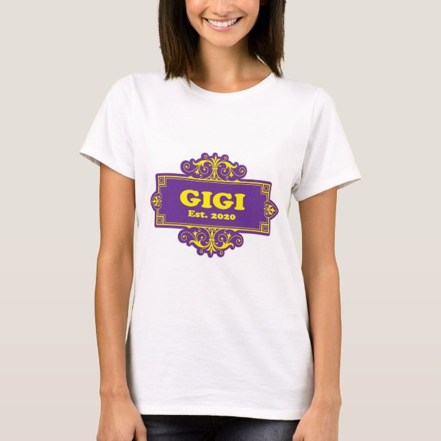 T-shirt Pour Cette Spéciale "GiGi 2020" (Devant)