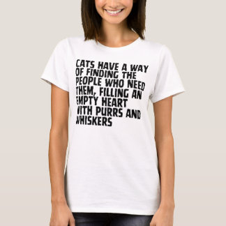 T-shirt Pour chaque attitude de chat
