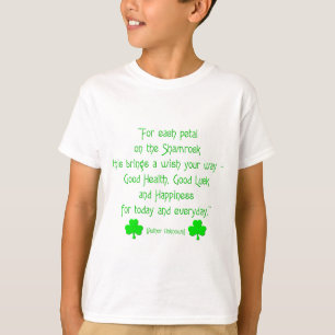 T-shirt Pour chaque pétale sur le shamrock...