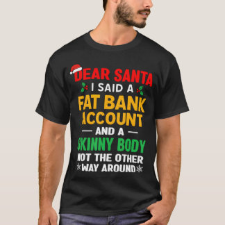 T-shirt Pour cher Père Noël - graphique