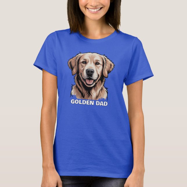 T-Shirt pour chien d'or Retriever - Gi personnalis (Devant)