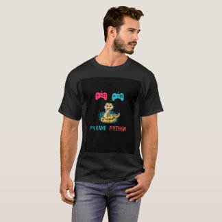 T-shirt pour codeur Python Pygame - Jeux vidéo