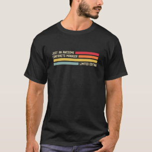 T-shirt Pour Contract Manager Juste Un Magnifique Contrat