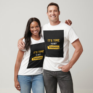 T-shirt pour couple blanc