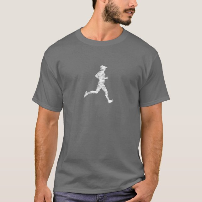 T-Shirt pour coureurs, triathlètes (Devant)